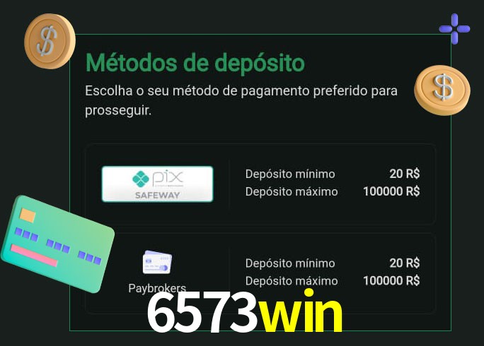 O cassino 6573win oferece uma grande variedade de métodos de pagamento